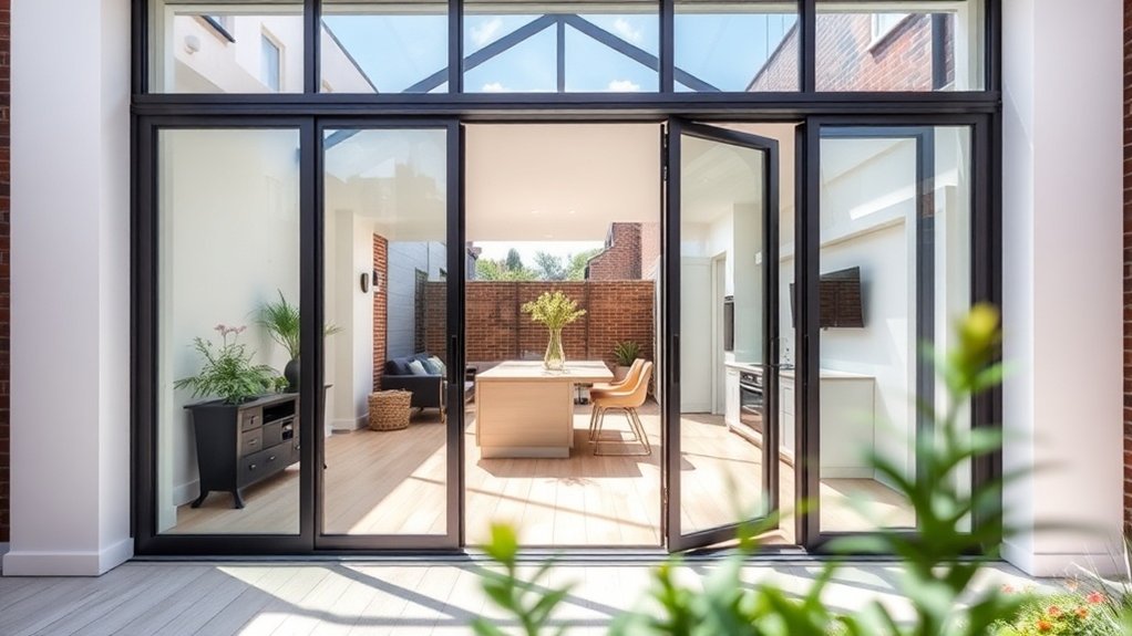 Bifold Door Glazing Hackney