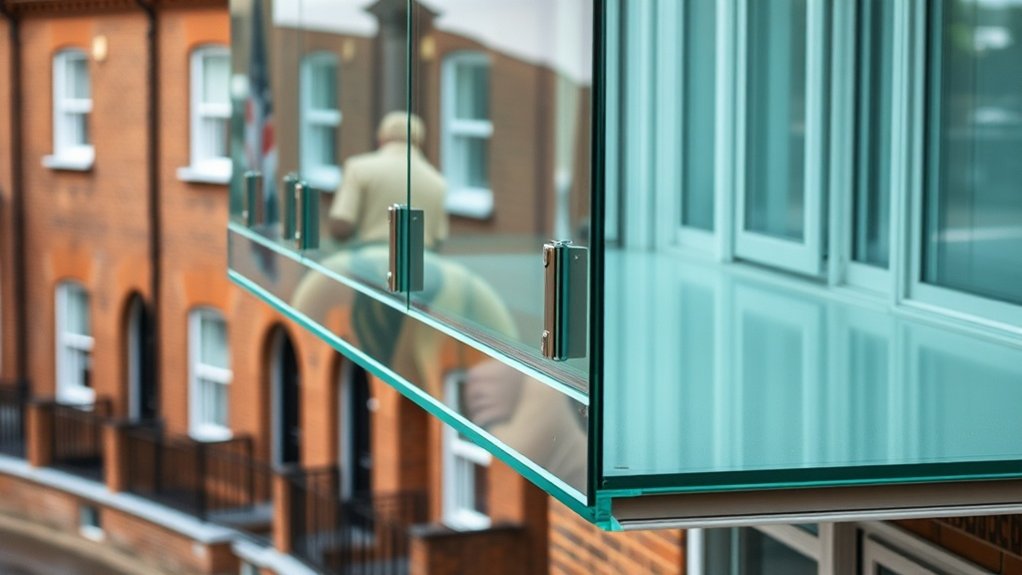 Glass Balcony Installation Hackney