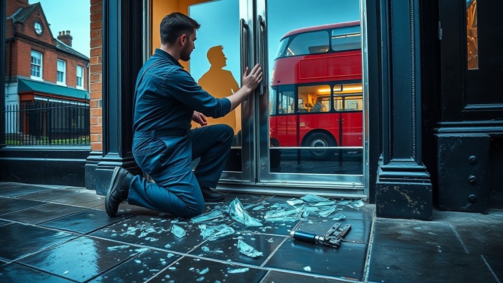 Glass Door Repair Hackney