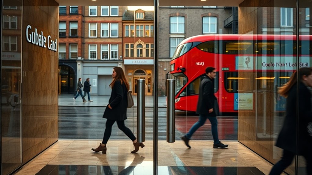 Glass Doors Hackney Central