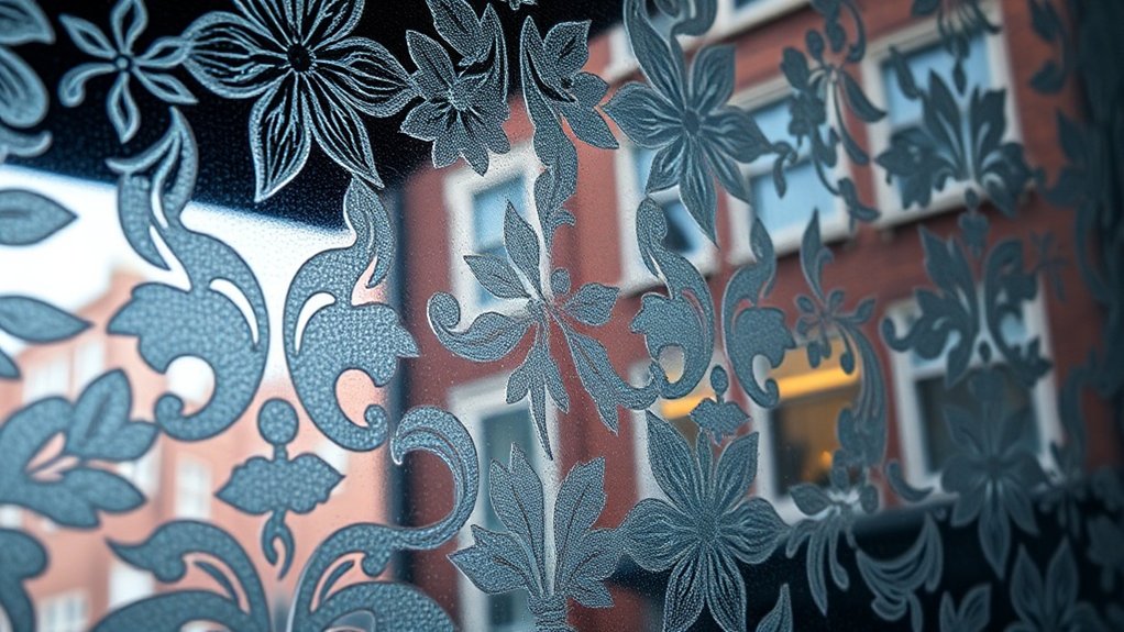 Patterned Decorative Glass Hackney