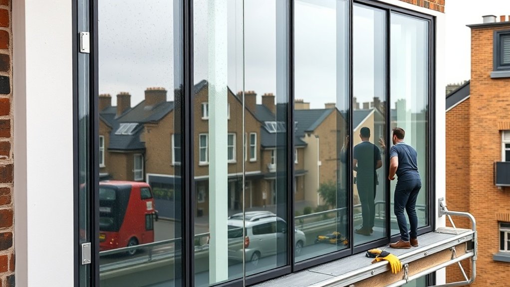 Polycarbonate to Glass Conversion Hackney