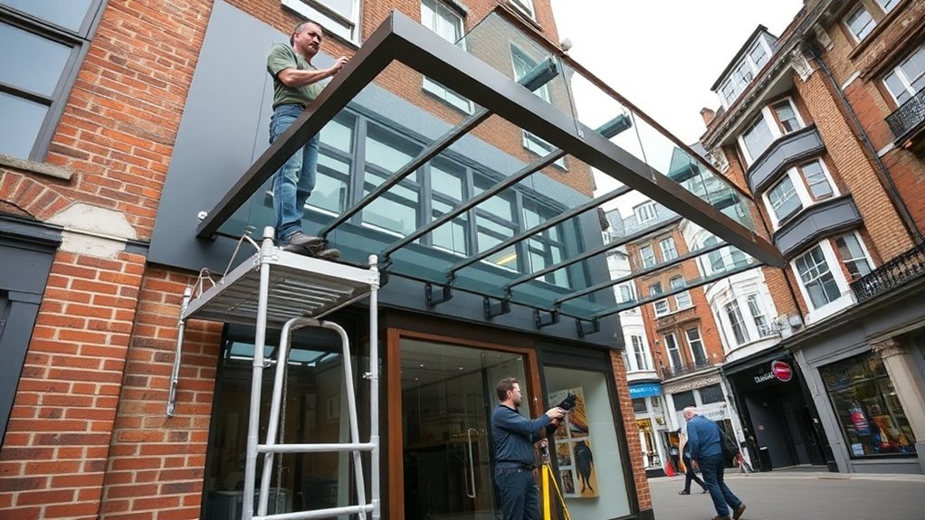 Shopfront Canopy Hackney