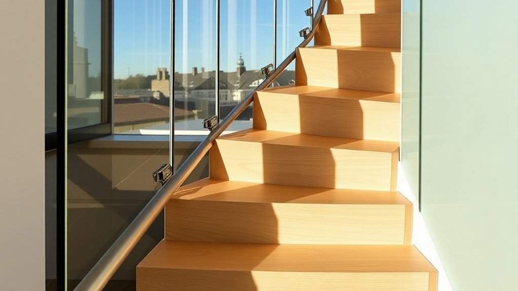 Staircase Glass Panels Hackney