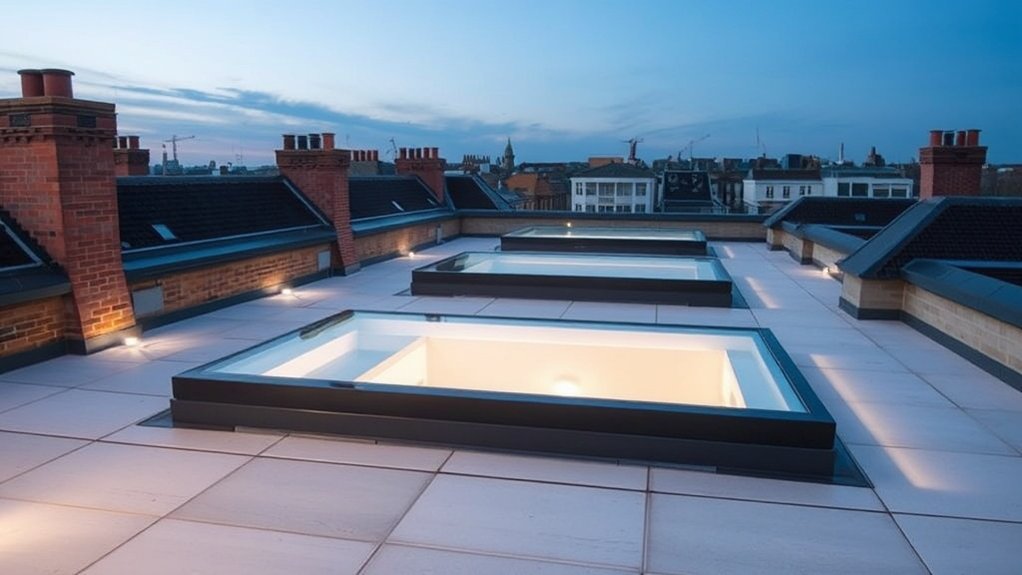 Walk-On Roof Lights Hackney